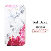 Ted Baker テッドベイカー ミラー付 手帳型 iPhone 5/5s SE 6/6s 7 8 