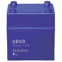 デミコスメティクス ウェーボデザインキューブ (uevo design cube) ハードグロス 80g ヘアワックス 80グラム (x 1) | ssukoyaka