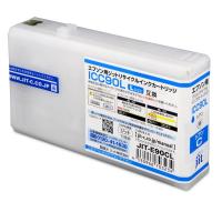 ジット エプソン(Epson) ICC90L 対応 増量 シアン対応 リサイクルインク 日本製JIT-E90CL | ssukoyaka