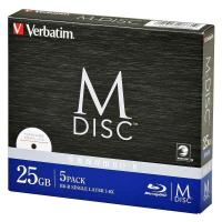 ?バーベイタム(Verbatim) バーベイタム Verbatim 長期保存 M-DISC BD-R 1回記録用 1-6倍速 25GB 5枚 印刷対応 | ssukoyaka