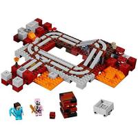 LEGO マインクラフト Minecraft The Nether Railway 21130 Building Kit (387 Pieces) | StandingTriple株式会社