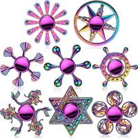 8 Pieces Rainbow Metal Spinner Cool Finger Spinners High Speed Hand Spinner | StandingTriple株式会社