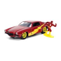 DC Comics 1:32 1973 Chevy Camaro Dieーcast Car with The Flash Dieーcast Figur | StandingTriple株式会社