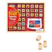 メリッサ&amp;ダグ(Melissa&amp;Doug) 木製おもちゃスタンプ フェバリットシングスタンプ 正規品 MD9362 | StandingTriple株式会社