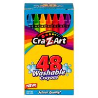 CraーZーArt 48 Washable Crayons Brightert Colors School Quality by CraーZーArt | StandingTriple株式会社