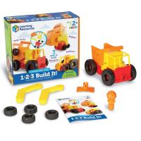 Learning Resources 1ー2ー3 Build It  Construction Crew Toy, Bulldozer, Digger | StandingTriple株式会社