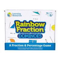 Rainbow Fraction Dominoes | StandingTriple株式会社