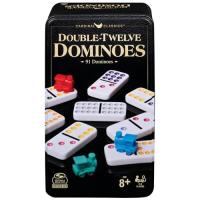 Spin Master Games Juego de Doble Doce domin? en Lata de Almacenamiento, par | StandingTriple株式会社