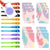 HeroFiber 12 Invisible Ink Pen with UV Light and 12 Unicorn Notebook Set. P | StandingTriple株式会社