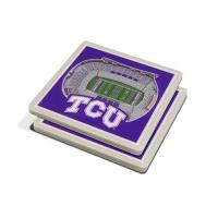 YouTheFan NCAA TCU Horned Frogs 3D StadiumView Coasters ー Amon G. Carter St | StandingTriple株式会社