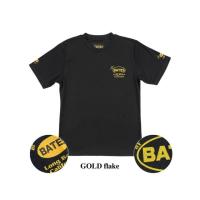 正規品／BATES カジュアルウェア BAT-S55MF クールテックスTシャツ（ゴールドフレーク） サイズ：XL ベイツ バイク | パークアップバイクYahoo!店