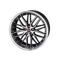 正規品／STEINER タイヤ・ホイール LMX 18×7.5J/インセット＋48/ホール5穴/PCD114.3/ブラックxポリッシュ STEINE… | パークアップバイクYahoo!店