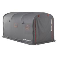 【メーカー直送】DOPPELGANGER 車種別専用カバー ストレージバイクガレージ/Xラージ（グレー・オレンジ） ドッペルギャンガー | パークアップバイクYahoo!店