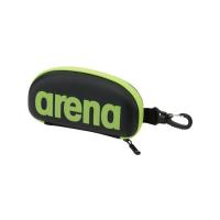 正規品／arena スポーツ ARN-6442 ゴーグルケース（M）/（ブラック×イエロー） サイズ：F arena キャンプ | パークアップバイクYahoo!店