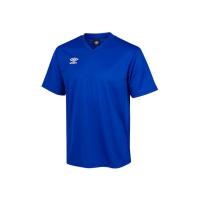 正規品／umbro スポーツ UAS6307 ゲームシャツ ワンポイント（ブルー） サイズ：XA アンブロ キャンプ | パークアップバイクYahoo!店