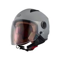 正規品／ZEALOT ジェットヘルメット イージーウェーブ3 スポーツジェット（MATT GRAY） サイズ：L ジーロット バイク | パークアップバイクYahoo!店
