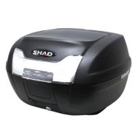 【メーカー直送】SHAD 汎用 ツーリング用ボックス SH40 トップケース 無塗装ブラック シャッド | パークアップバイクYahoo!店