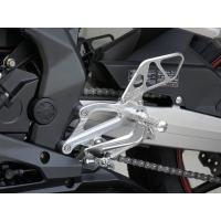 正規品／OVER RACING CBR250RR バックステップ関連パーツ バックステップ 4ポジション カラー：シルバー オーバーレーシング バイク | パークアップバイクYahoo!店