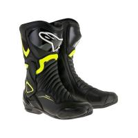 正規品／Alpinestars レーシングブーツ SMX6 ブーツ（ブラック/イエローフロー） サイズ：39 アルパインスターズ バイク | パークアップバイクYahoo!店