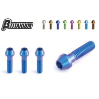 βTITANIUM MT-09 XSR900 その他ハンドル関連パーツ ハンドルクランプボルトキット 仕様 ウッドブラウン（陽極酸化あり） 頭部形状… | パークアップバイクYahoo!店