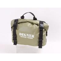 DEGNER ツーリング用バッグ NB-148 防水サイドバッグ（カーキ） デグナー | パークアップバイクYahoo!店