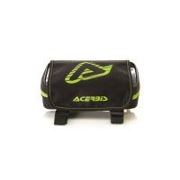 正規品／ACERBIS ツーリング用バッグ AC-12972 リアフェンダーツールバッグ（ブラック/フローイエロー） アチェルビス バイク | パークアップバイクYahoo!店