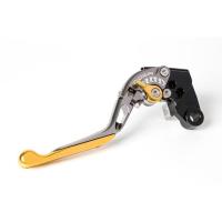 RIDEA レバー 可倒スライド延長式アジャストクラッチレバー（チタン） アジャスト レッド エクステンション ゴールド リデア | パークアップバイクYahoo!店