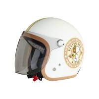 正規品／AXS ジェットヘルメット SNJ-79 スヌーピー バイカー2（マットピュアホワイト） アークス バイク | パークアップバイクYahoo!店