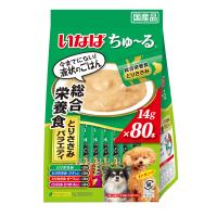 いなば ちゅ~る 総合栄養食 とりささみバラエティ 80本 犬用おやつ | スターワークス社