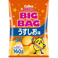 [ポテトチップス] カルビー ポテトチップス ビッグバッグ うすしお味 160g×12袋 | スターワークス社