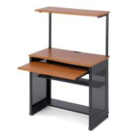 サンワダイレクト パソコンデスク 幅90cm キーボードスライダー キャスター付き | スターワークス社