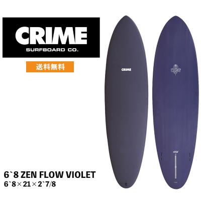 新品同様 CRIME サーフボード ミッドレングス ファンボード □【クライム ハード/ソフトボード】爆発的人気！サンフランシスコ発