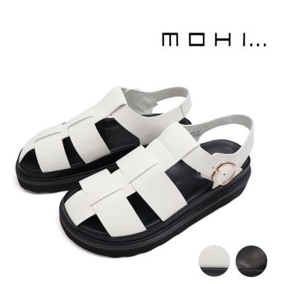 MOHI... モヒ グルカサンダル レザー ホワイト サイズ37 Firsthand（ファーストハンド）の「MOHI/モヒ レザー