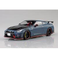 アオシマ プラモデル 1/24 楽プラ スナップカー No.2-NG R35 NISSAN GT-R NISMO Special edition 2022 NISMOステルスグレー | エアガン ホビーのスターゲート