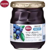 マービー 低カロリー 瓶詰タイプ ブルーベリージャム 230g ＊ハーバー研究所 MARVIE | スターモール