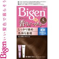 ビゲン 香りのヘアカラー クリーム 4- ライトブラウン 40g+40g ＊医薬部外品 ホーユー Bigen | スターモール