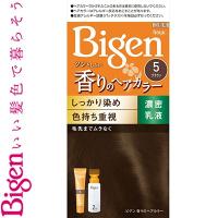 ビゲン 香りのヘアカラー 乳液 5- ブラウン 40g+60mL ＊医薬部外品 ホーユー Bigen | スターモール