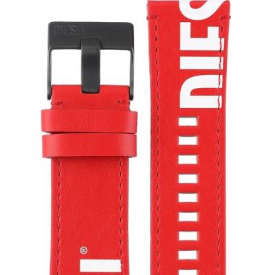 DIESEL 腕時計用ベルト、バンド（色：レッド系）｜腕時計用品