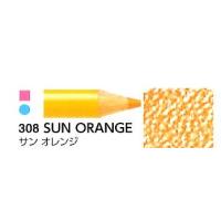 三菱鉛筆 消せる色鉛筆 アーテレーズカラー 単色 UACN-308 サンオレンジ メール便発送対応品 | 文具のしまSP