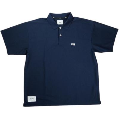 トップス Wtaps / ACADEMY 02 / SS / POLY / NAVY WTAPS ダブルタップス 25SS ACADEMY 02 SS POLY Navy 半袖ポロシャツ