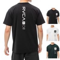 ルーカ ルカ RVCA ラッシュガード ブイエーベントサーフ ショートスリーブ 半袖 VA VENT SURF SS BE041804 メンズ クイックドライUVプロテクション UPF50 | ステイブルーセレクトショップ