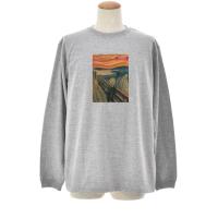 ムンクの叫び Tシャツ 叫び エドヴァルド・ムンク ライフ イズ アート