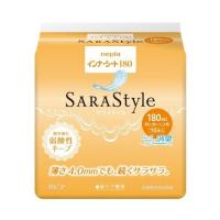 2個セット  ネピア インナーシート180 サラスタイル 10枚入り×2セット 尿パッド 尿もれ パッド 失禁 女性用 介護 大人 施設 ネピア nepia SARAStyle | HOTgadget