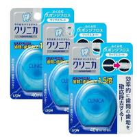 3セット  クリニカ アドバンテージ スポンジ フロス 40m  ※色は選べません フロス デンタルフロス おすすめ はみがき 就寝前 歯間 | HOTgadget
