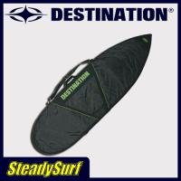 6'4 ハードケース　DESTINATION　DS V-CUT DAY TRAVEL/Ｖカット デイトラベル ショート/ショート/ボード　6'4　ブラック　デスティネーション/サーフィン | steadysurf