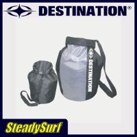 DESTINATION（デスティネーション）ショルダーストラップ付きウエットバッグ　DS WETSUITS BAG BLK/WHT | steadysurf