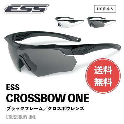 ESS スポーツサングラス ブラック ESS crossbow アジアンフィット（スポーツサングラス）｜スポーツ