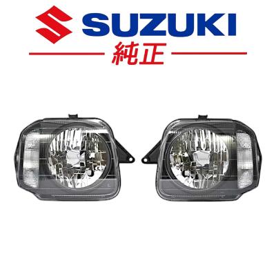 ジムニー JB23W 純正ヘッドライト 左右 ワレ欠け無 ☆送料込