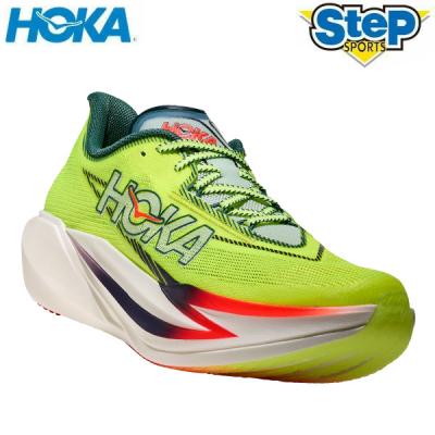 HOKA ONEONE マラソン、ランニングシューズ（色：イエロー系