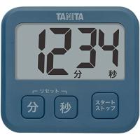 タニタ キッチン 勉強 学習 タイマー マグネット付き 大画面 薄型 ブルー TD-408 BL | スターハム